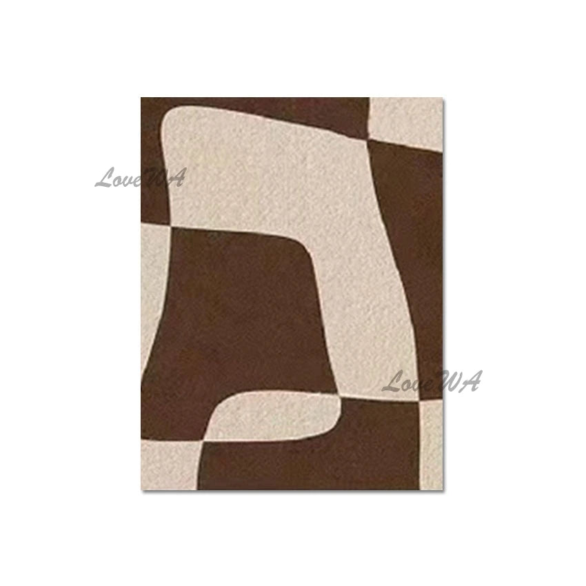 Unframed Sleeping Room Abstract Wall Decor Modern Art Painting Examples Picture Canvas Roll Design Acrylic Painting Artwork